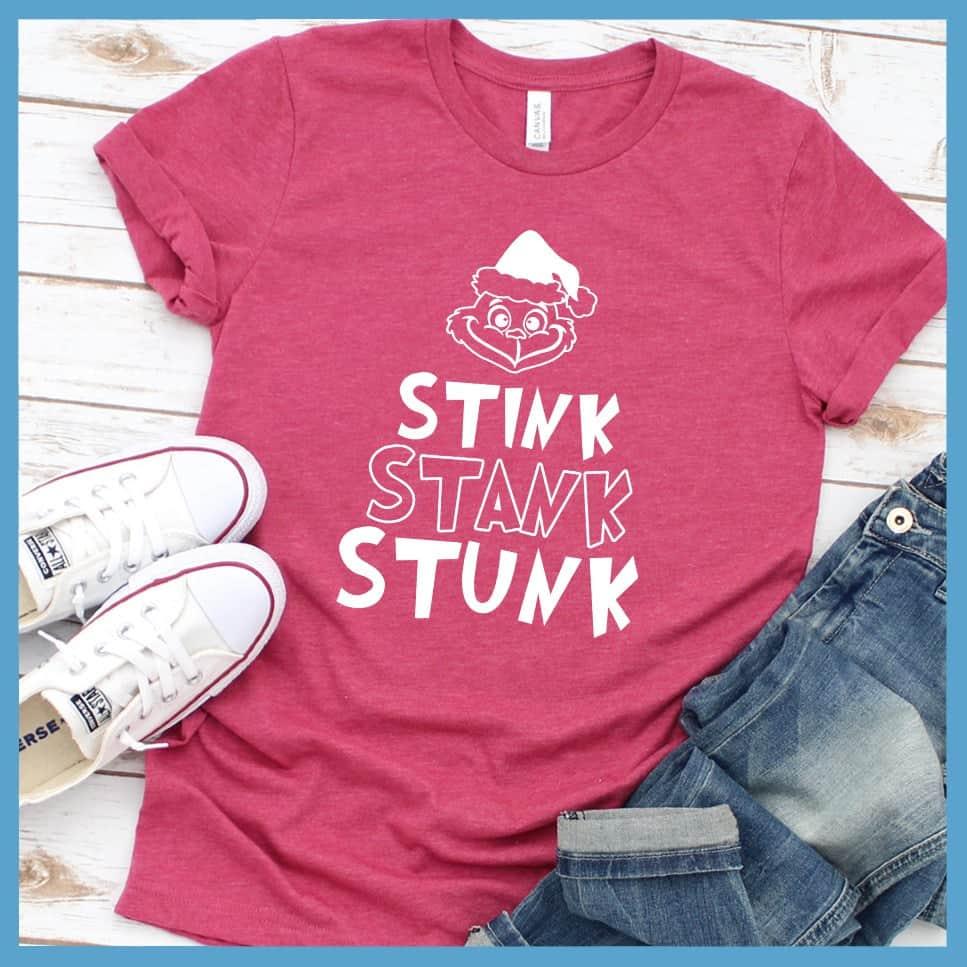 Stink Stank Stunk Matching Christmas Family T-Shirt
