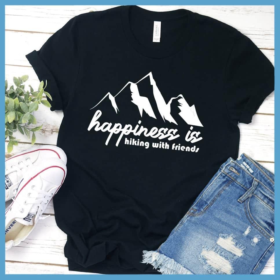 Happiness Is Hiking With Friends T-Shirt - Brooke & Belle