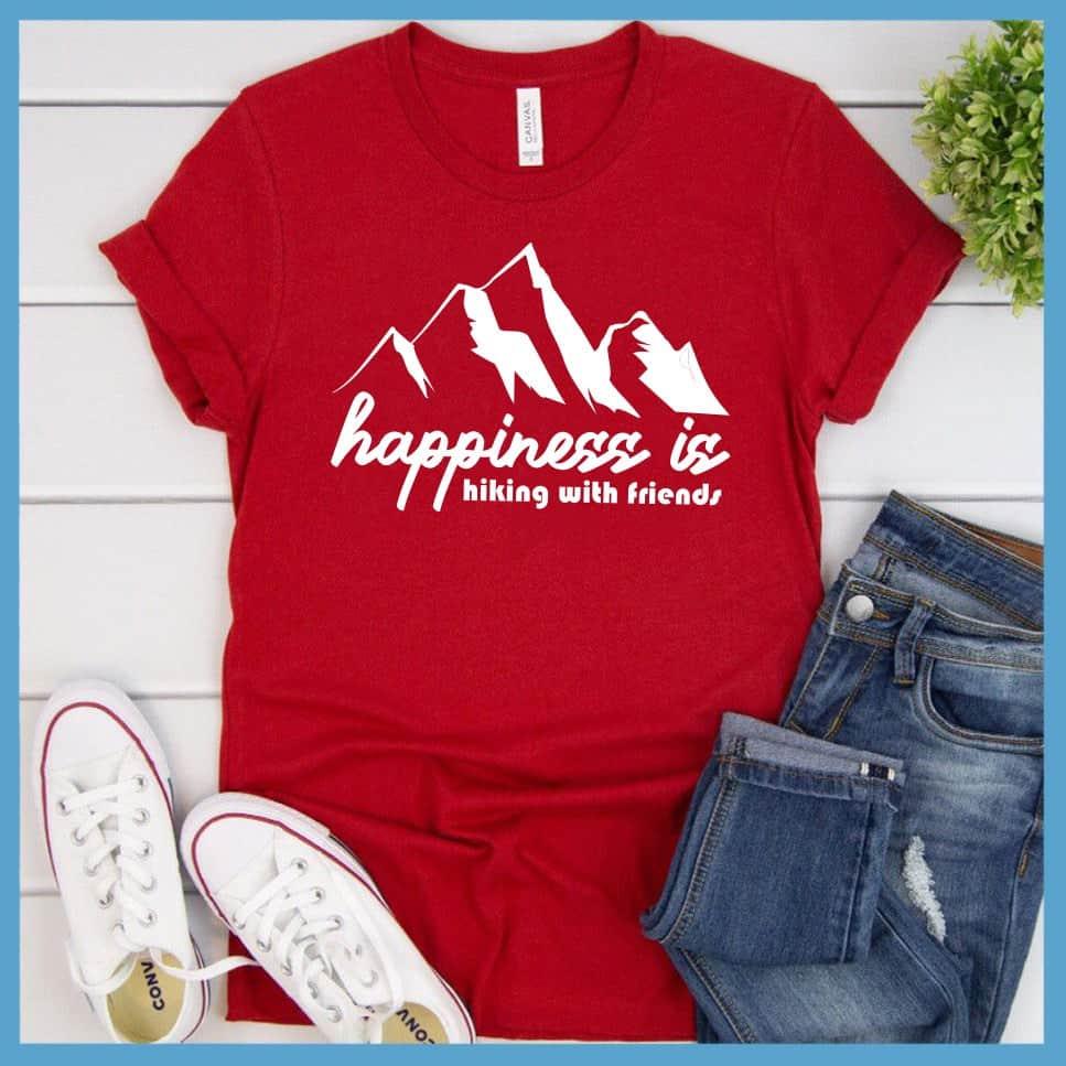 Happiness Is Hiking With Friends T-Shirt - Brooke & Belle