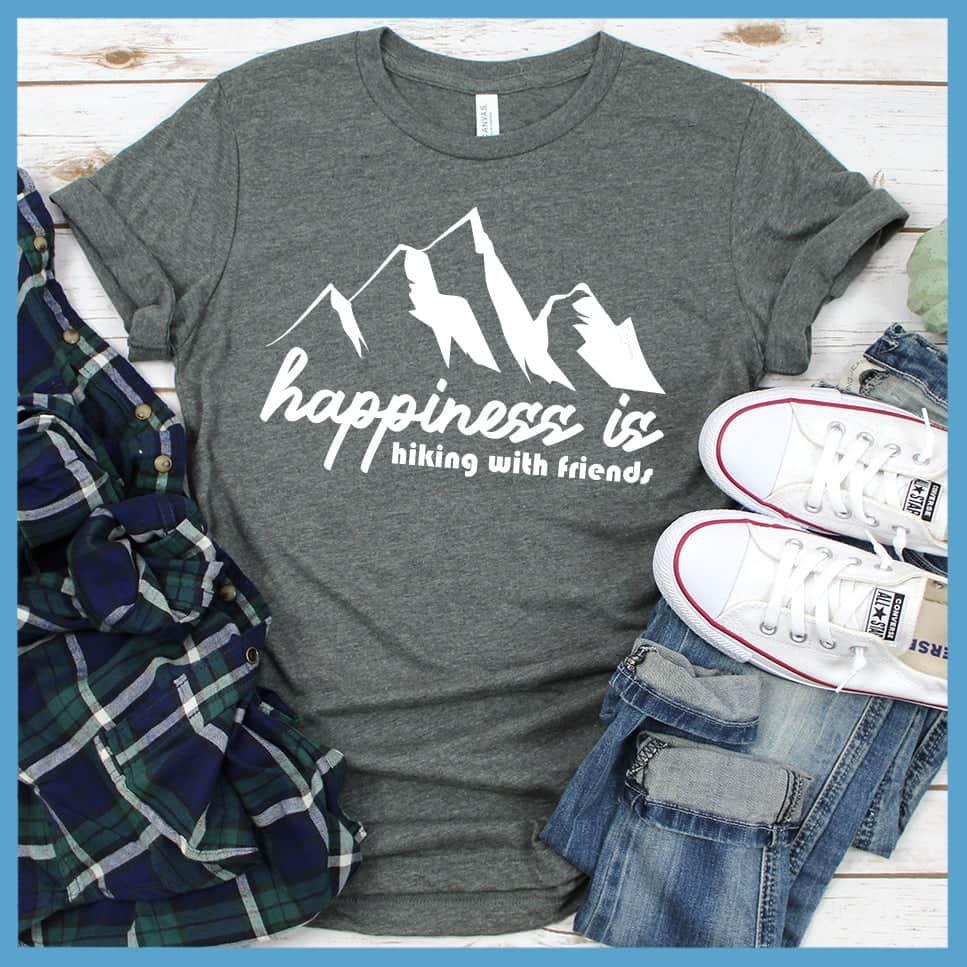Happiness Is Hiking With Friends T-Shirt - Brooke & Belle