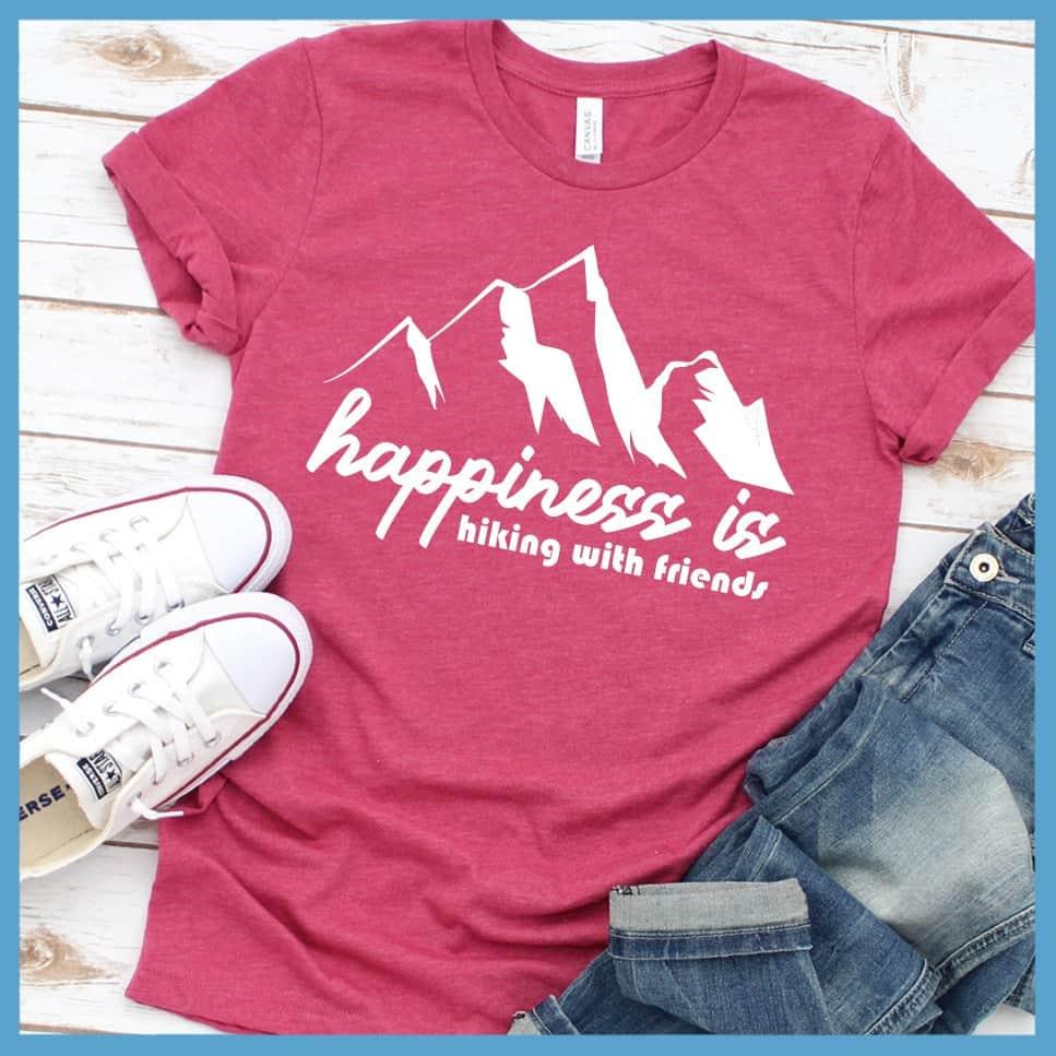 Happiness Is Hiking With Friends T-Shirt - Brooke & Belle