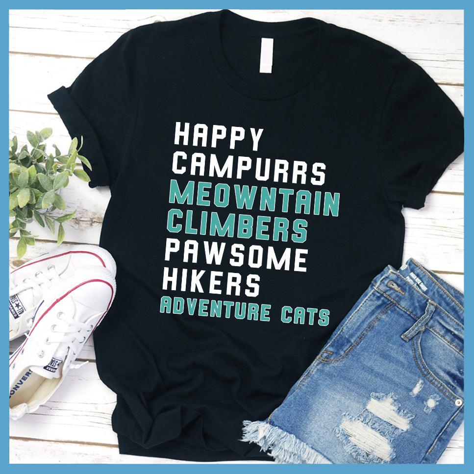 Happy Campurrs Colored Print T-Shirt