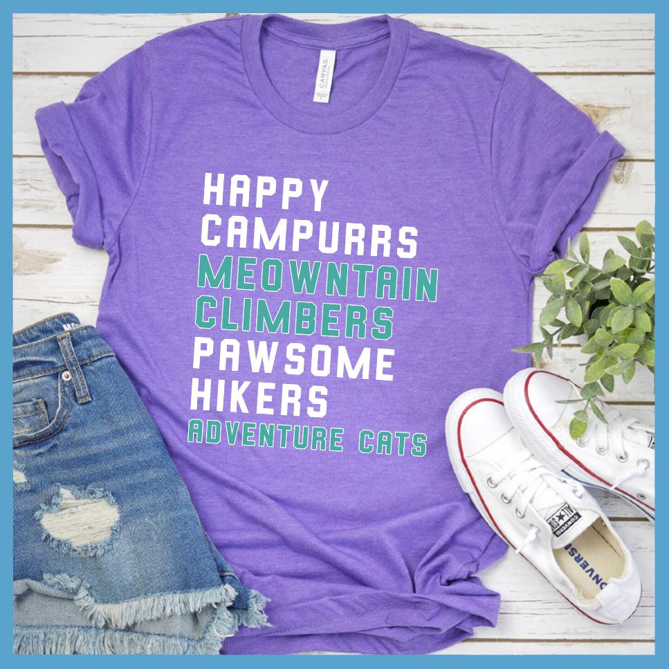 Happy Campurrs Colored Print T-Shirt