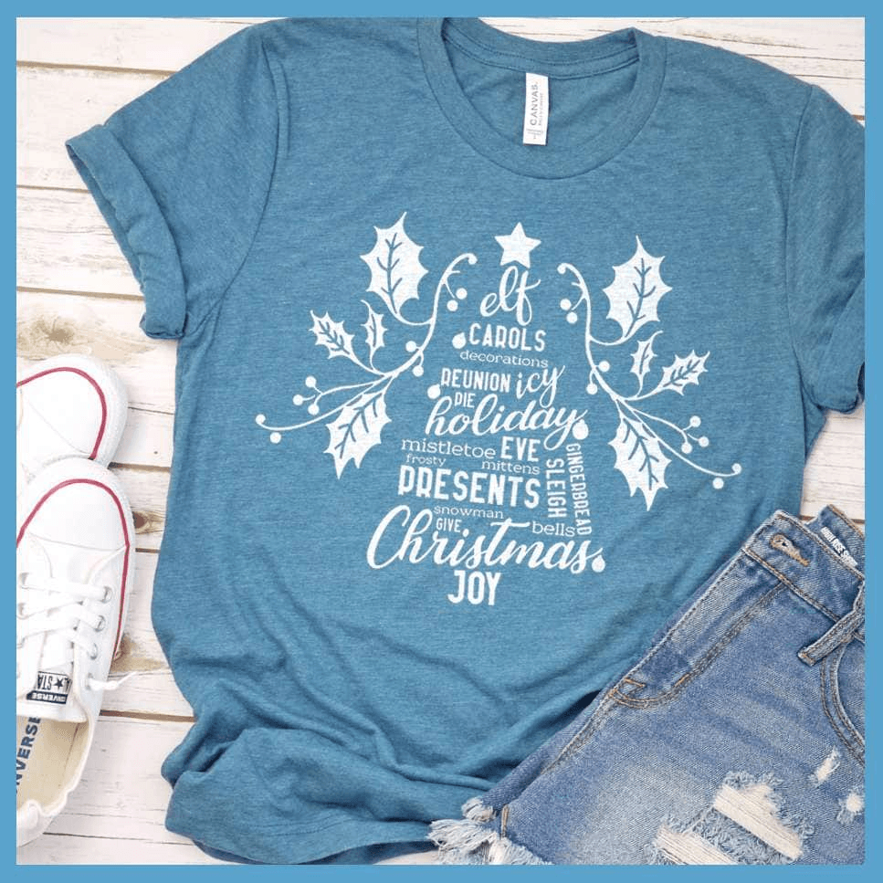 Christmas Tree Collage T-Shirt - Brooke & Belle