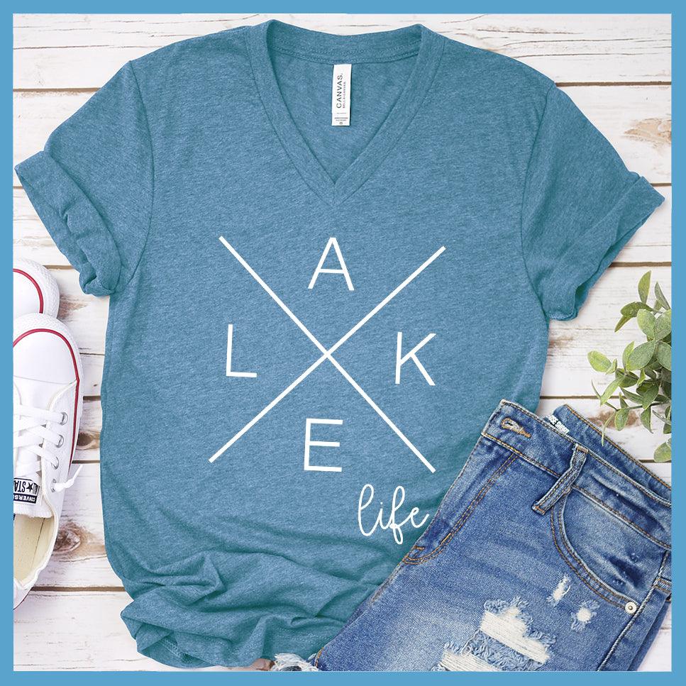 Lake Life V-neck - Brooke & Belle