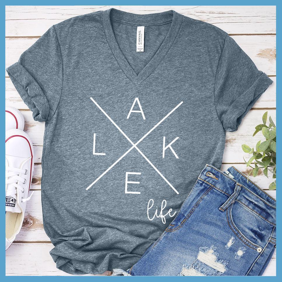 Lake Life V-neck - Brooke & Belle