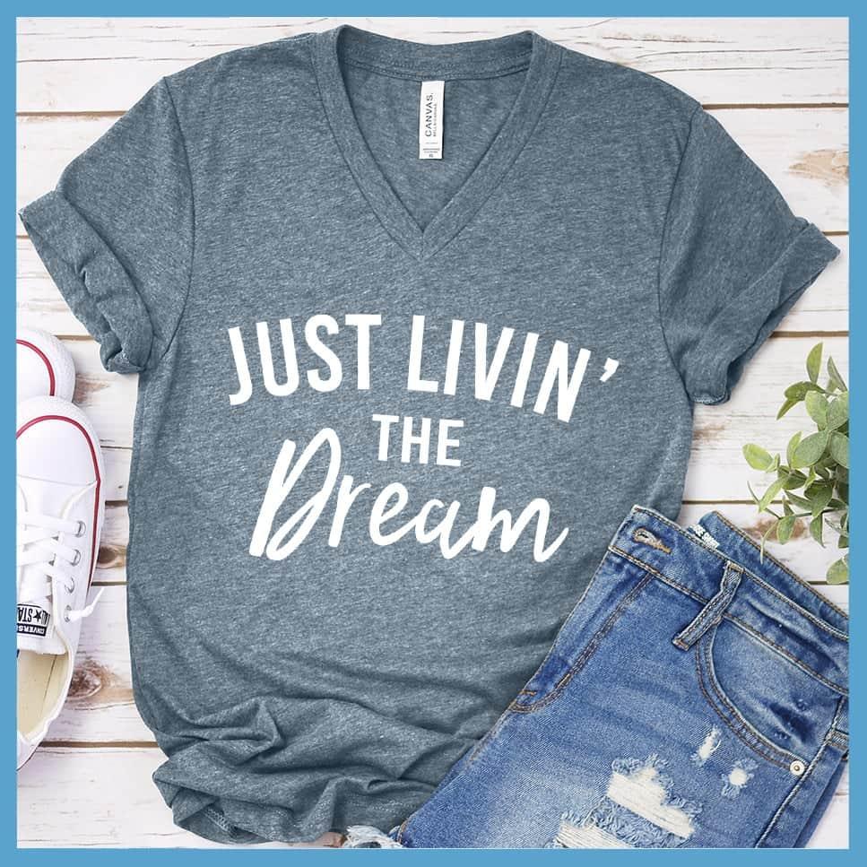 Livin' The Dream V-Neck - Brooke & Belle