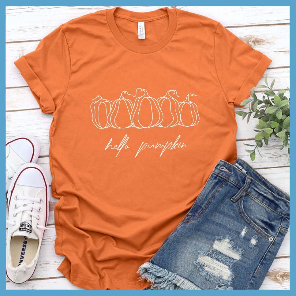 Hello Pumpkin Version 2 T-Shirt - Brooke & Belle