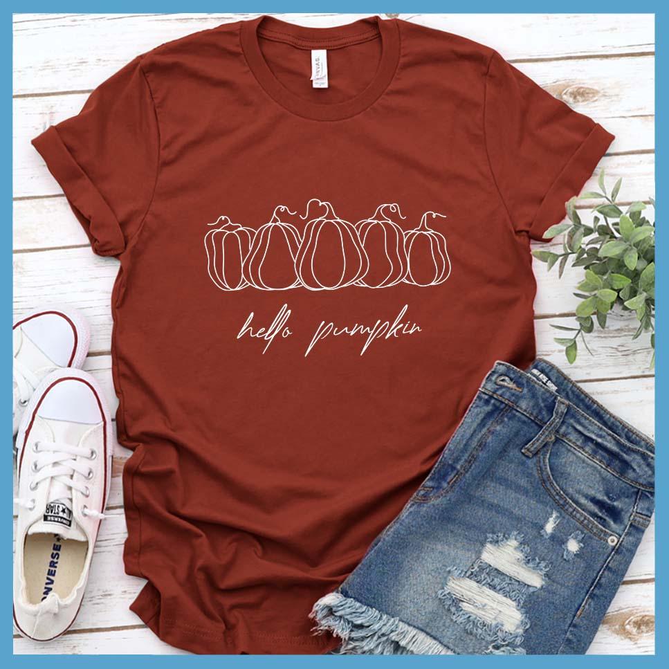 Hello Pumpkin Version 2 T-Shirt - Brooke & Belle