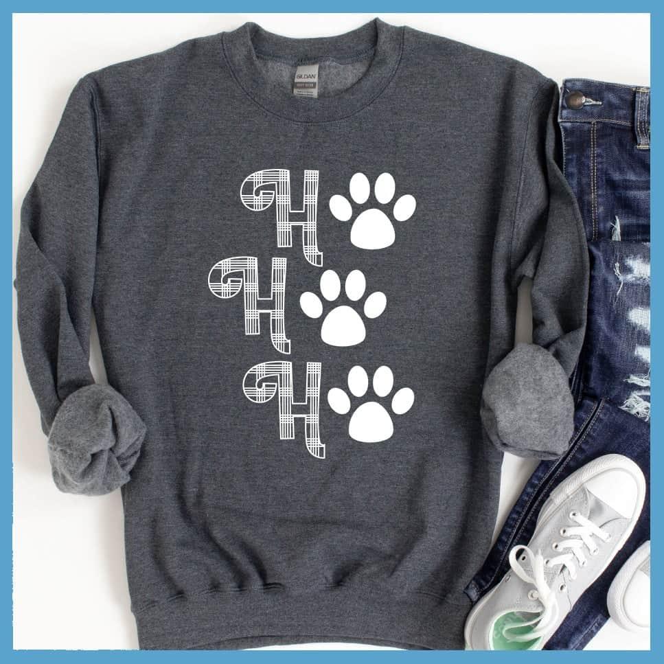 HOHOHO Paws Sweatshirt - Brooke & Belle