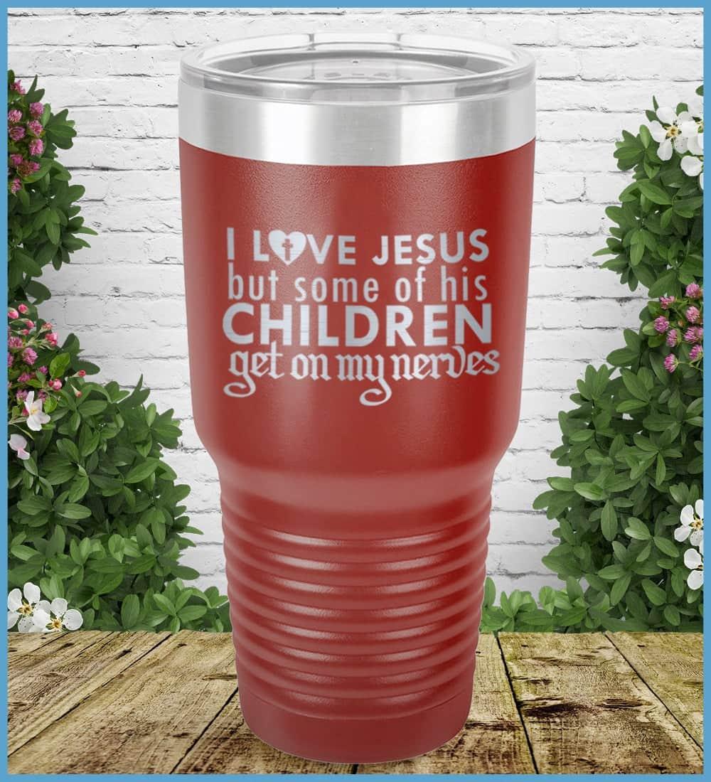 I Love Jesus Tumbler
