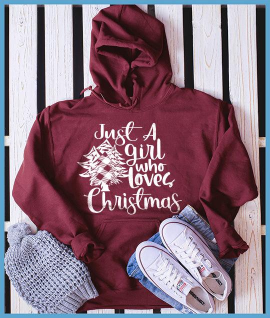 Just A Girl Who Loves Christmas Hoodie - Brooke & Belle