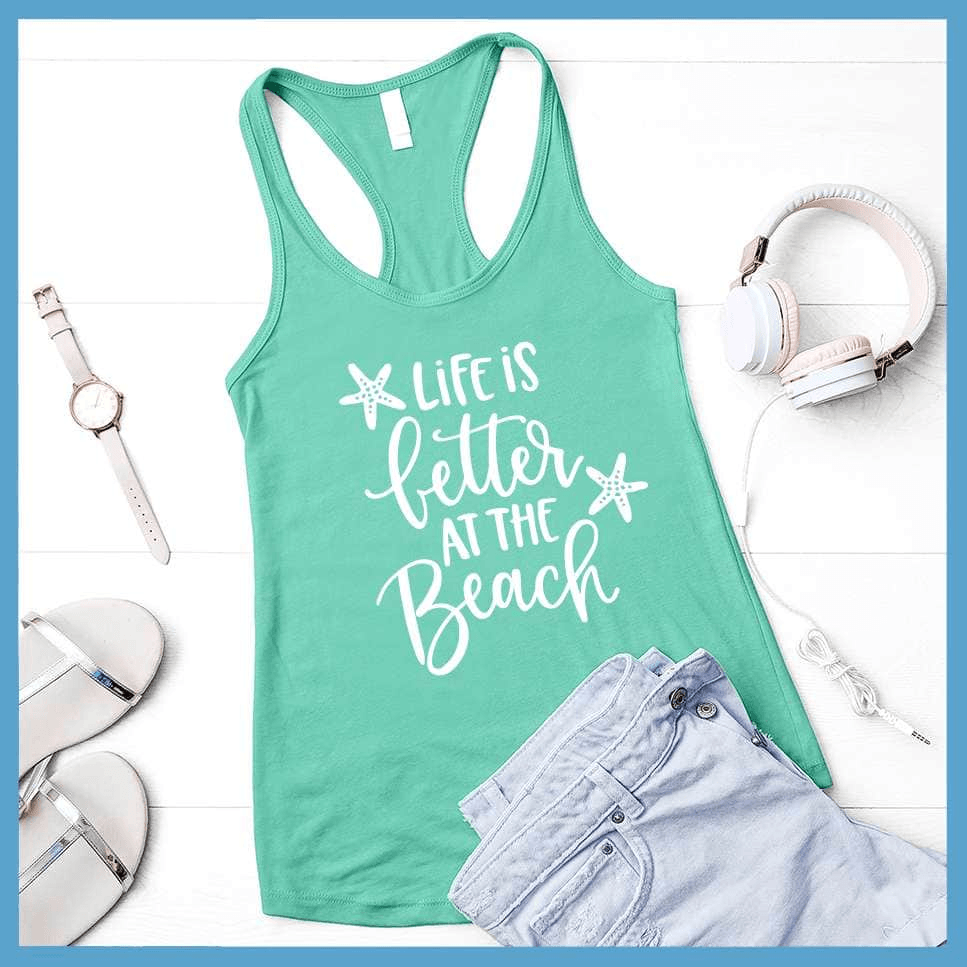 Life Is Better At The Beach Tank Top - Brooke & Belle