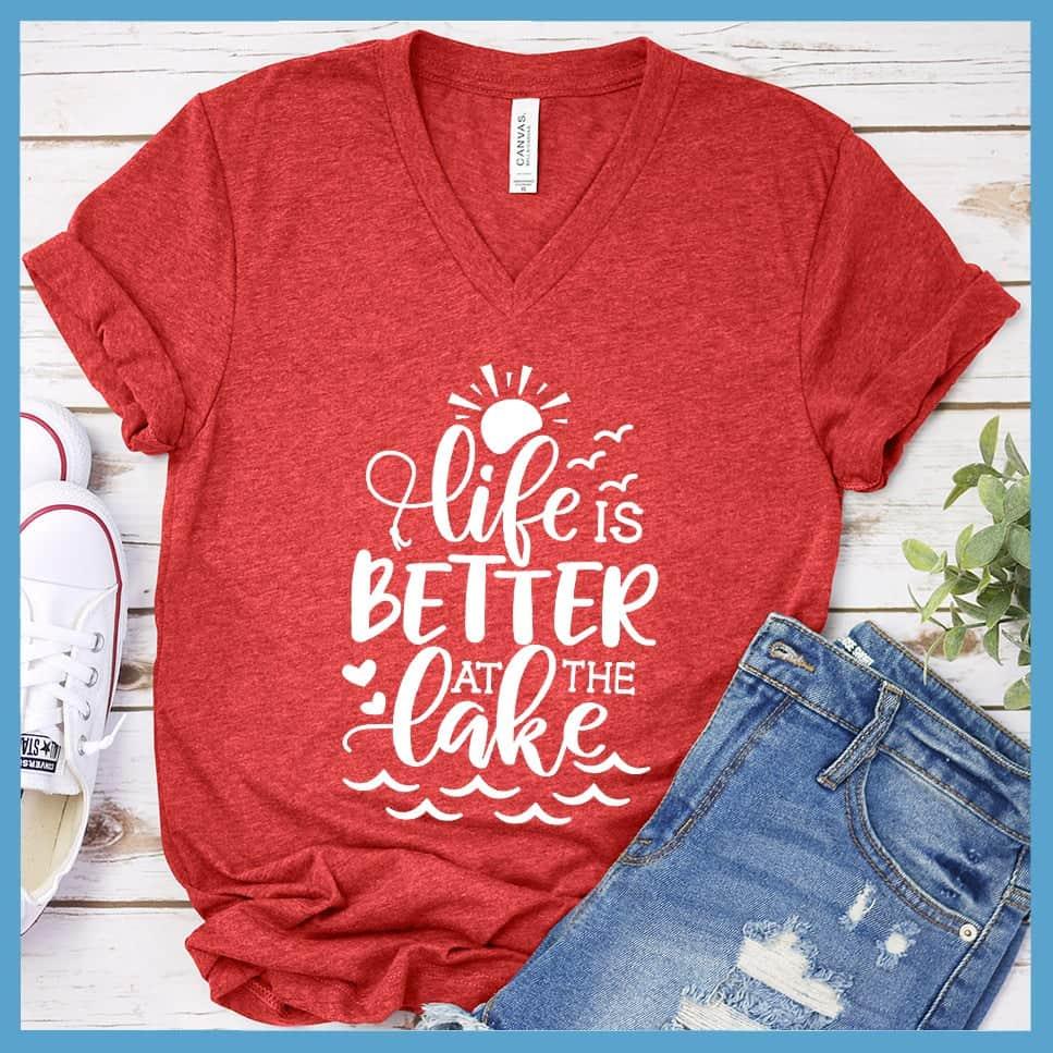 Life Is Better At The Lake V-neck