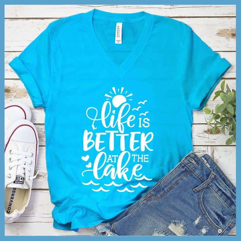 Life Is Better At The Lake V-neck