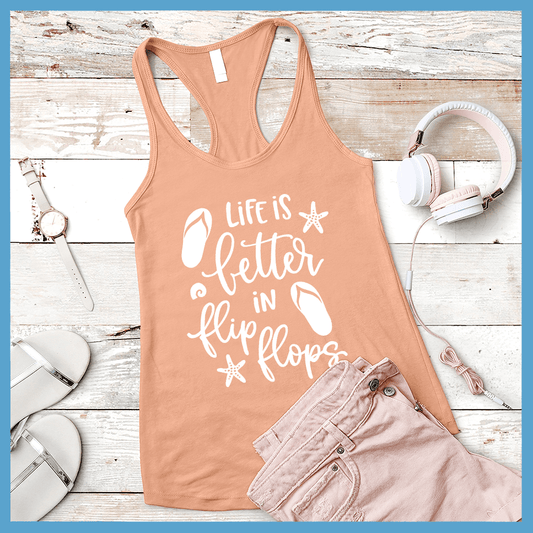 Life Is Better In Flip Flops Tank Top - Brooke & Belle