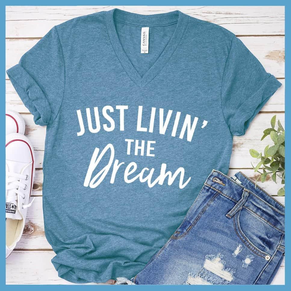Livin' The Dream V-Neck - Brooke & Belle