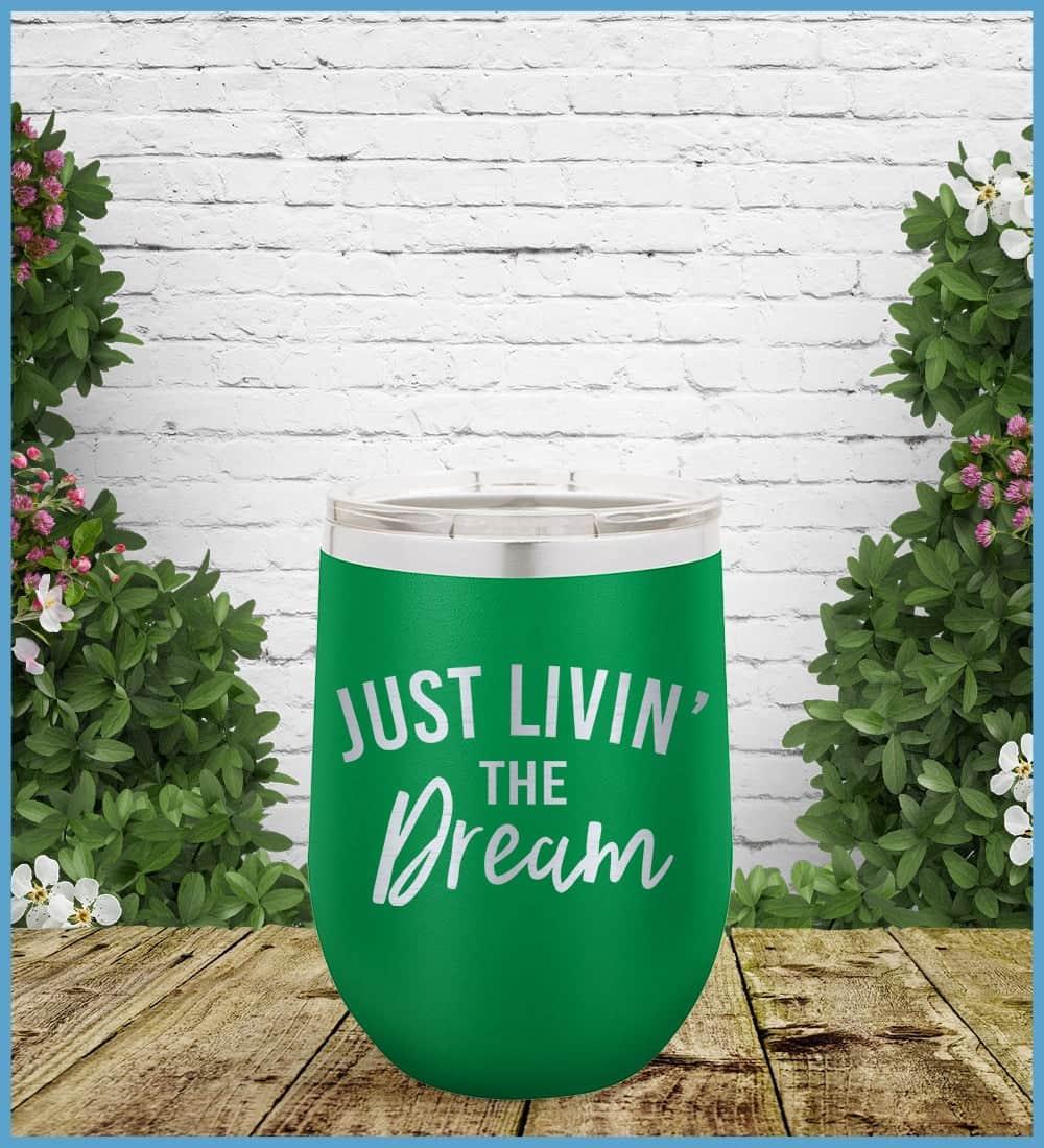 Just Livin' The Dream Tumbler - Brooke & Belle