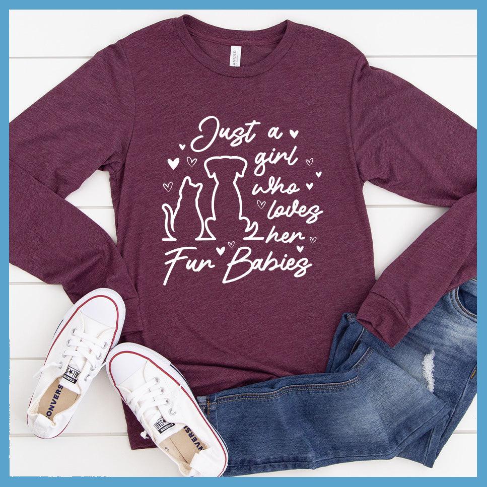 Just A Girl Who Loves Her Fur Babies Long Sleeves - Brooke & Belle