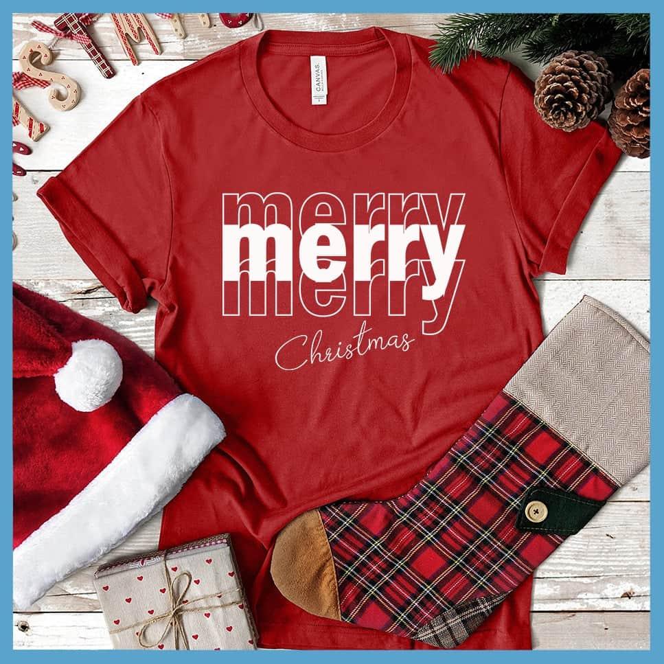 Merry Merry Merry Christmas T-Shirt