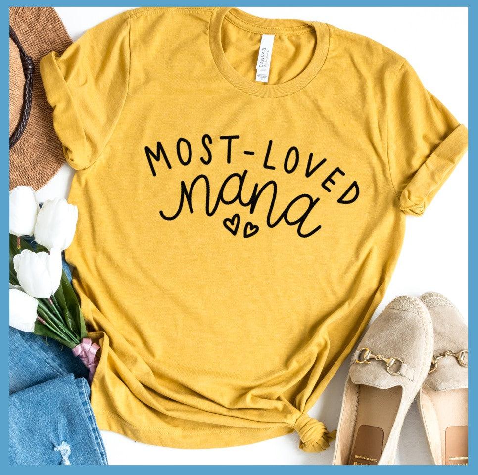 Most Loved Nana T-Shirt - Brooke & Belle