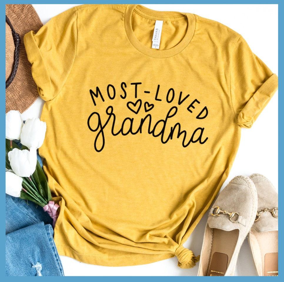 Most Loved Grandma T-Shirt - Brooke & Belle
