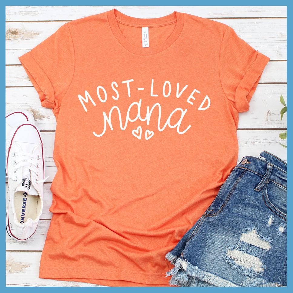 Most Loved Nana T-Shirt - Brooke & Belle