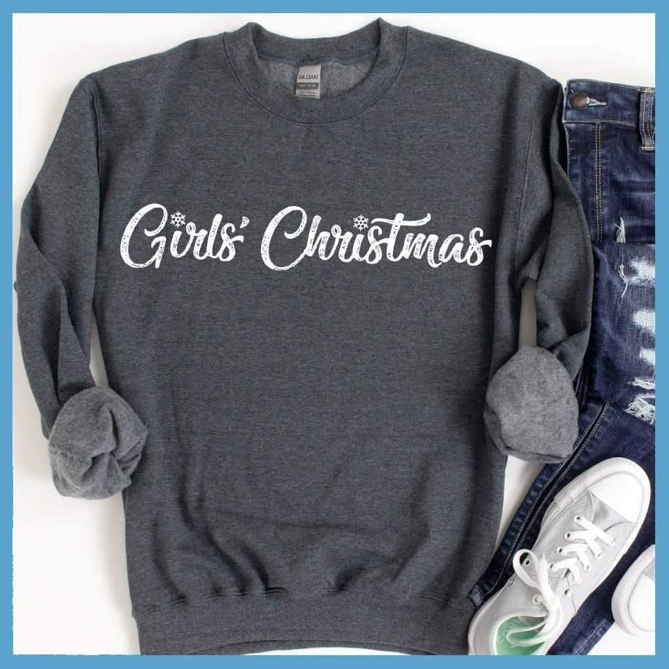 Girls’ Christmas Sweatshirt - Brooke & Belle