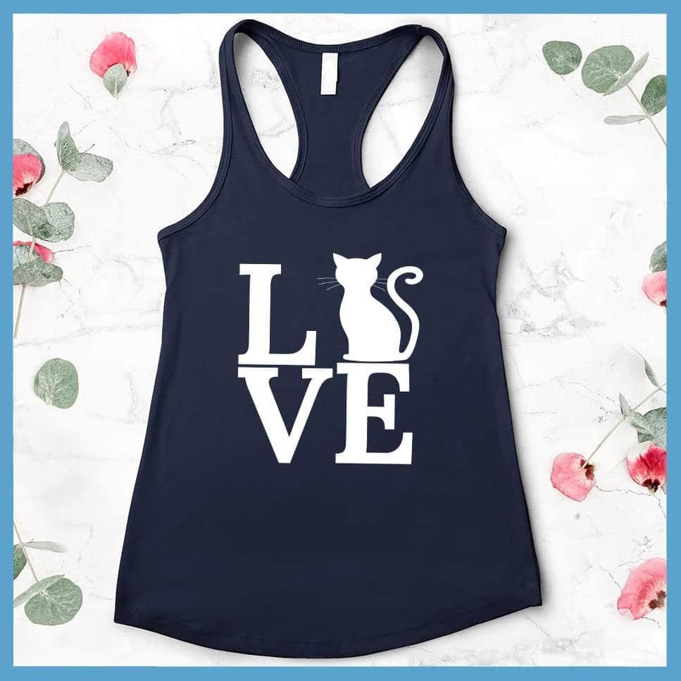 Cat Love Version 2 Tank Top - Brooke & Belle
