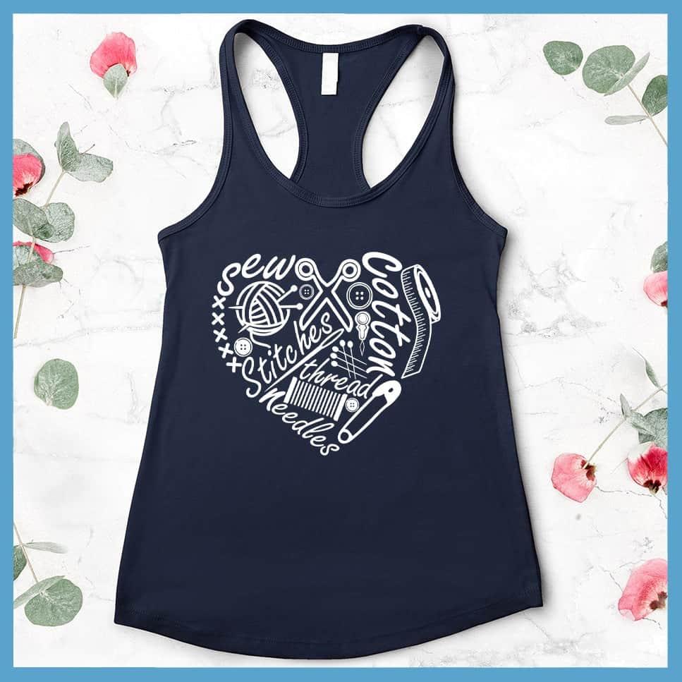 Sewing Heart Tank Top - Brooke & Belle