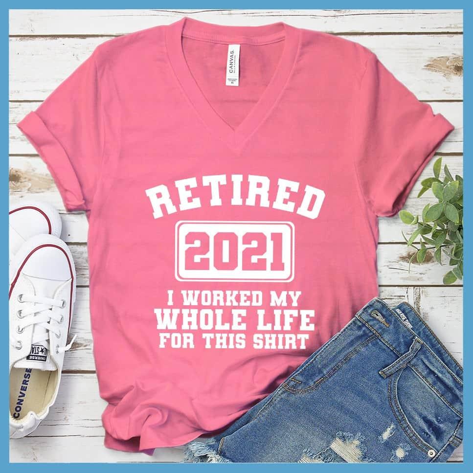 Retired 2021 V-neck - Brooke & Belle