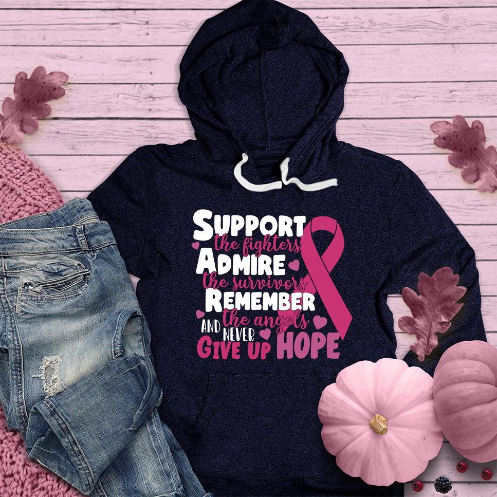 Never Give Up Hope Colored Edition Hoodie - Brooke & Belle
