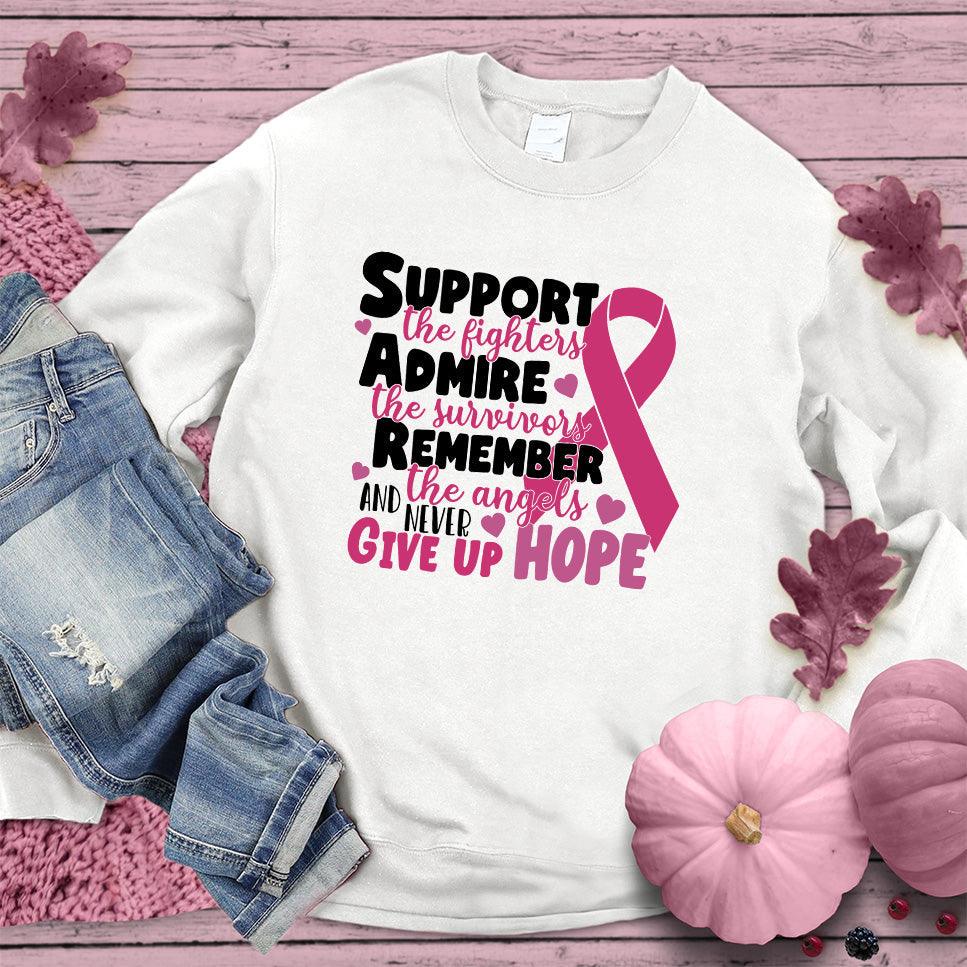 Never Give Up Hope Colored Edition Sweatshirt - Brooke & Belle