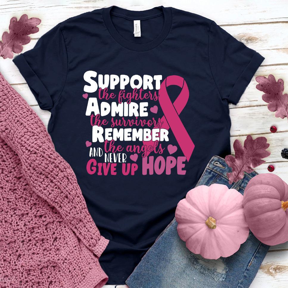 Never Give Up Hope Colored Edition T-Shirt - Brooke & Belle