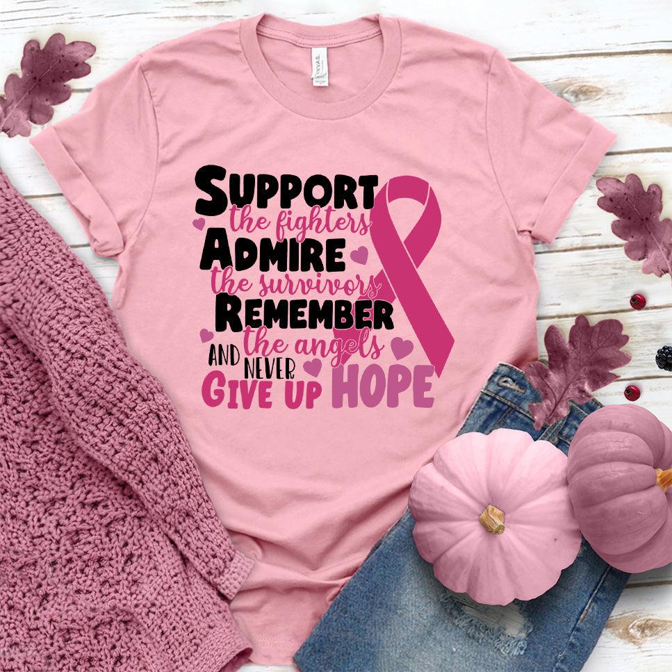 Never Give Up Hope Colored Edition T-Shirt - Brooke & Belle