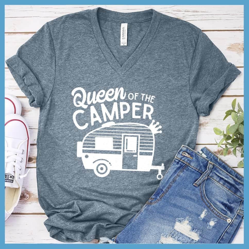 Queen Of The Camper V-neck