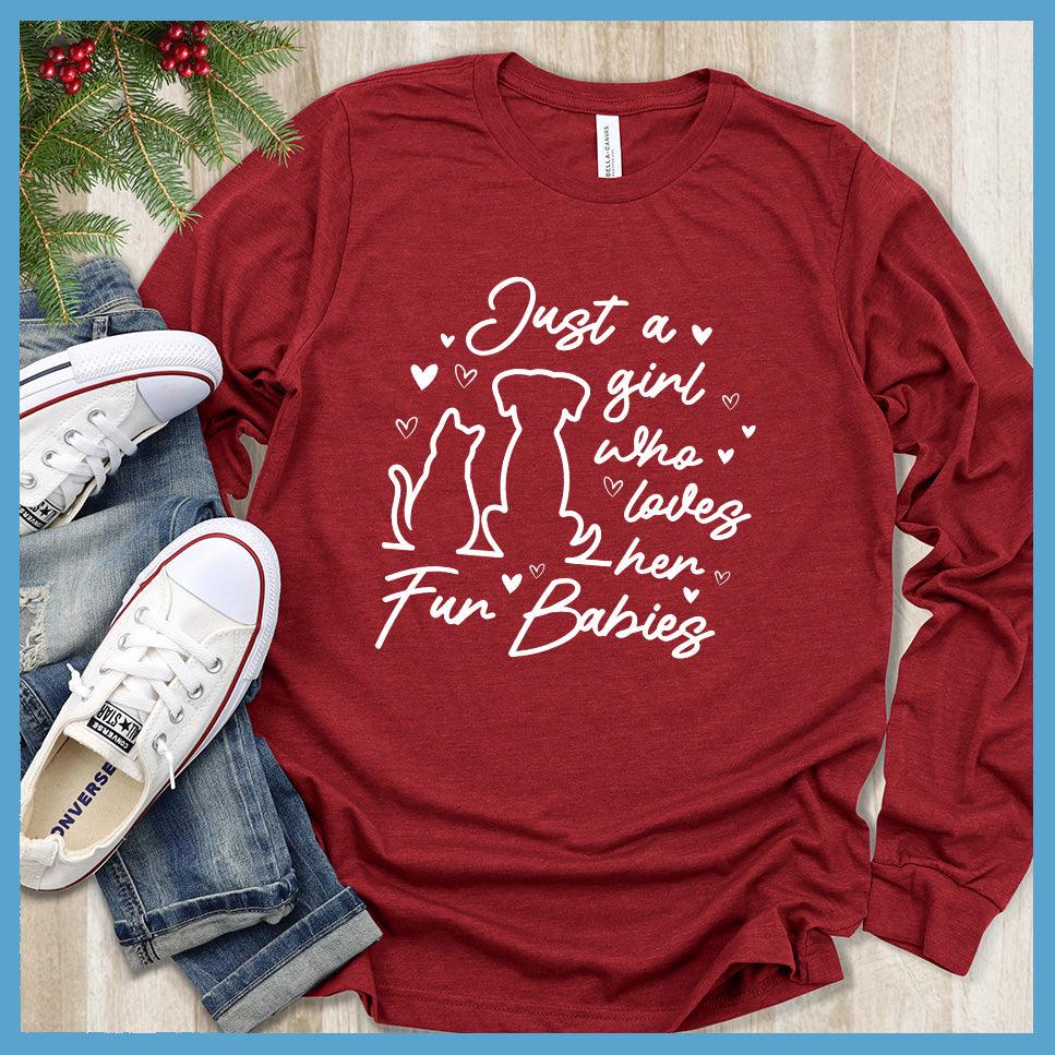 Just A Girl Who Loves Her Fur Babies Long Sleeves - Brooke & Belle