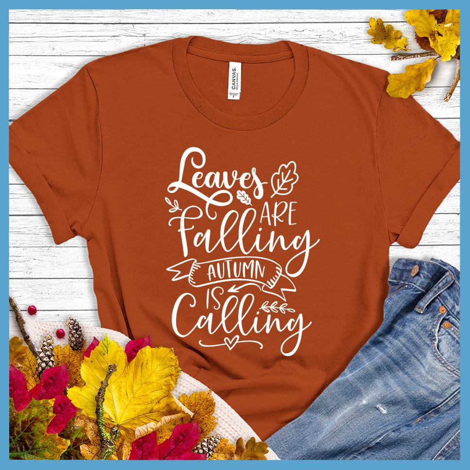 Leaves Are Falling Autumn Is Calling T-Shirt - Brooke & Belle