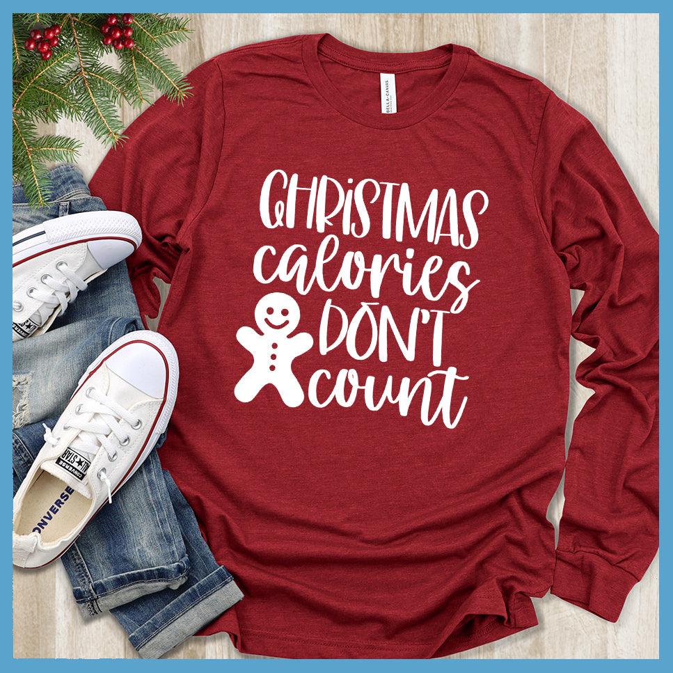 Christmas Calories Don't Count Long Sleeves - Brooke & Belle