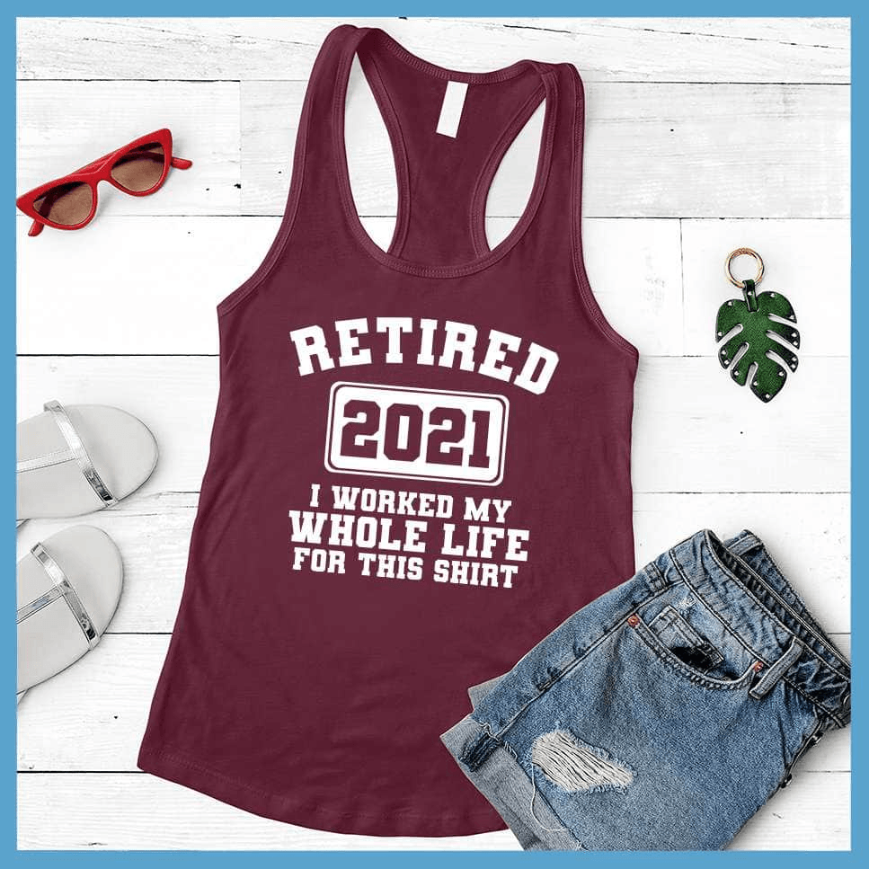 Retired 2021 Tank Top - Brooke & Belle
