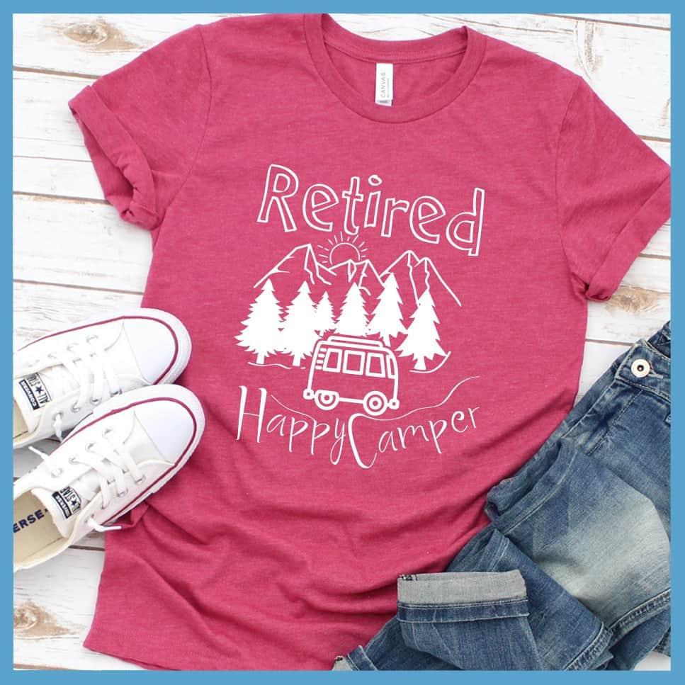 Retired Happy Camper T-Shirt - Brooke & Belle
