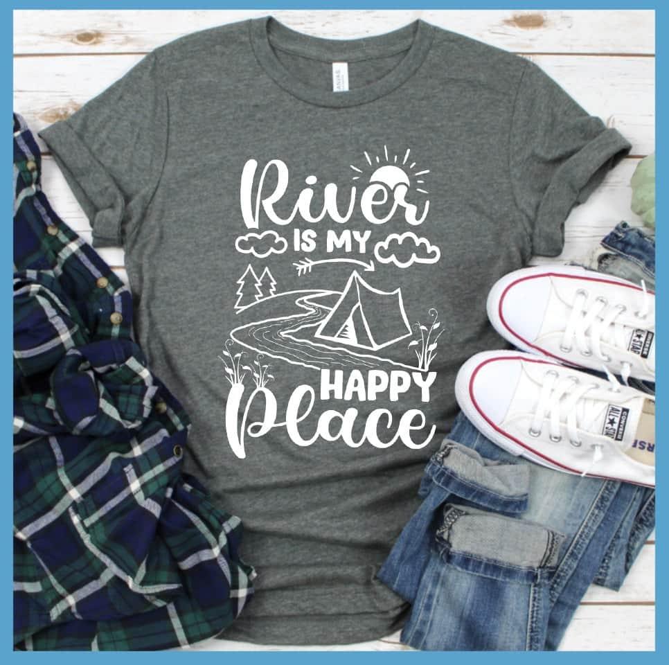 River Is My Happy Place T-Shirt - Brooke & Belle