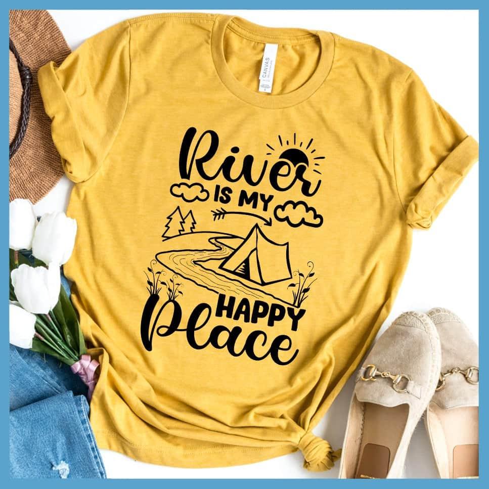 River Is My Happy Place T-Shirt - Brooke & Belle