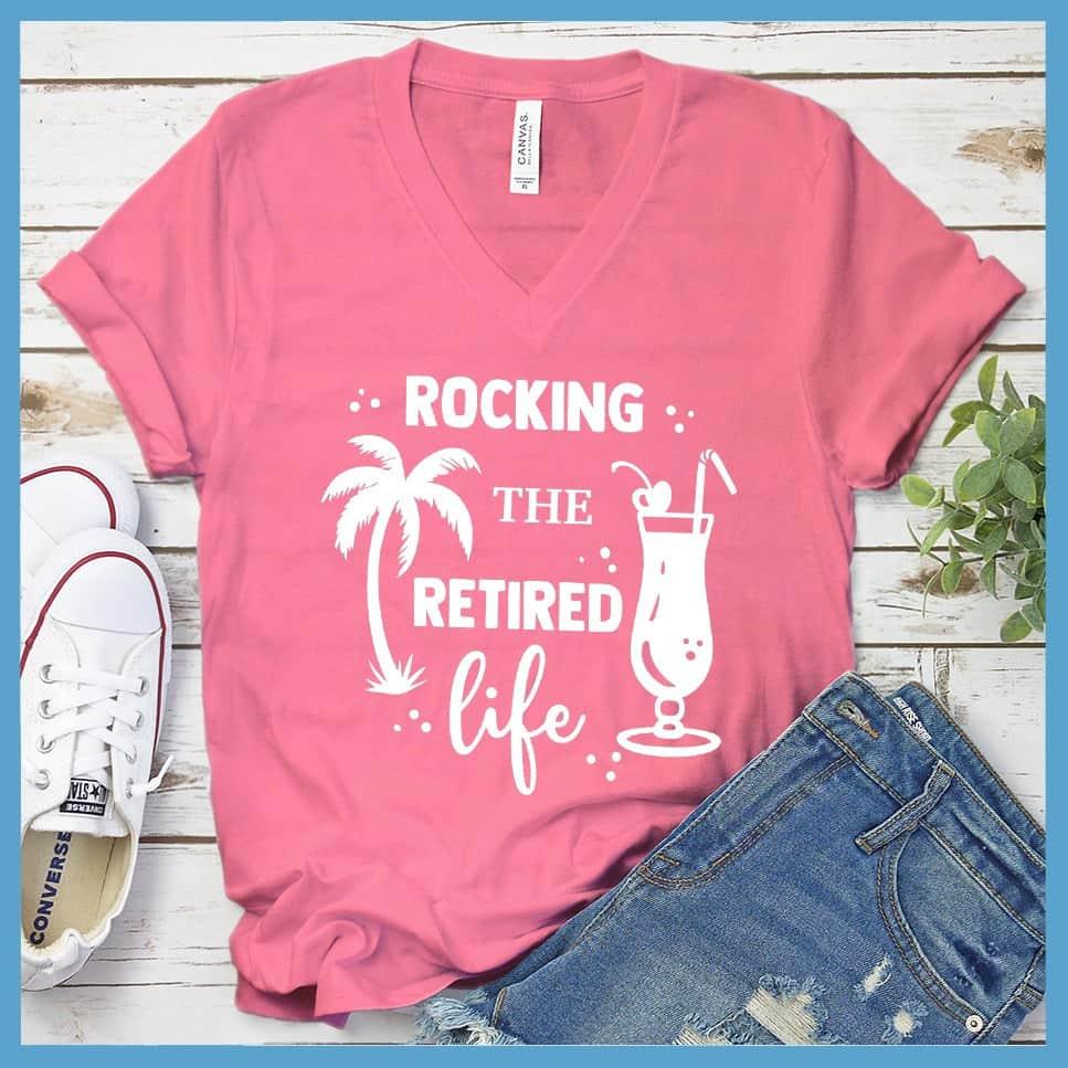 Rocking The Retired Life V-Neck - Brooke & Belle