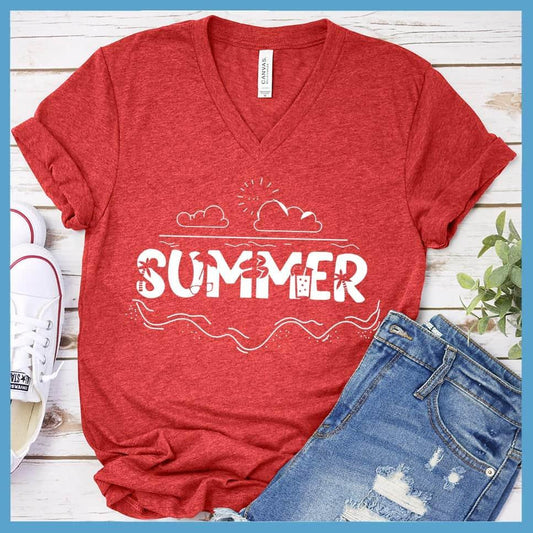 Summer V-neck - Brooke & Belle