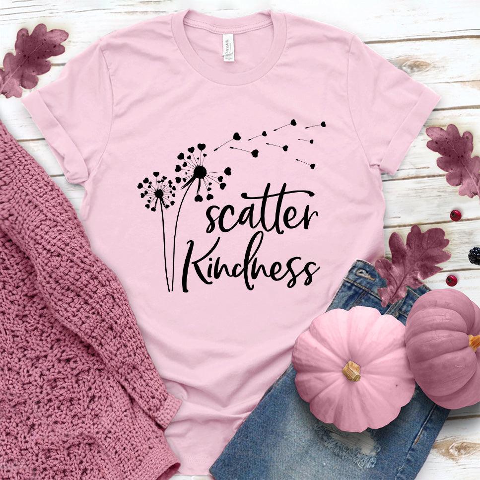 Scatter Kindness T-Shirt Pink Edition - Brooke & Belle