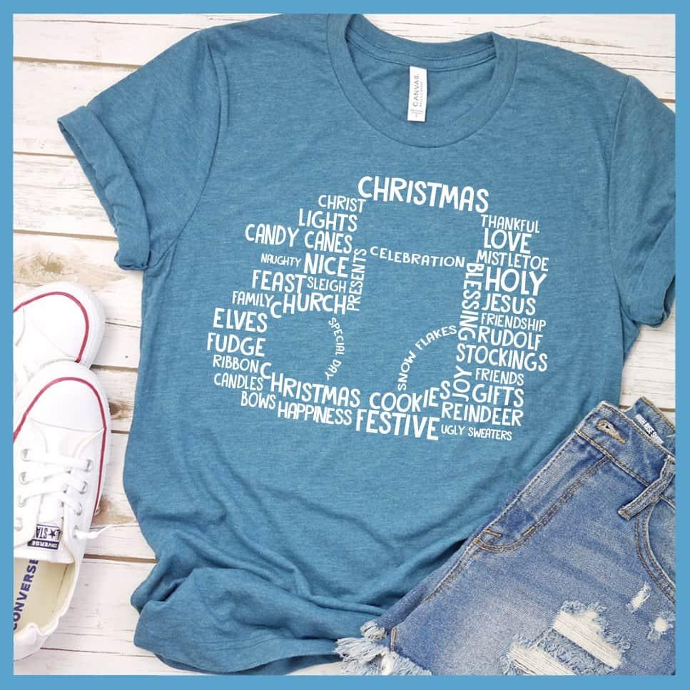 Stocking Christmas Collage T-Shirt - Brooke & Belle