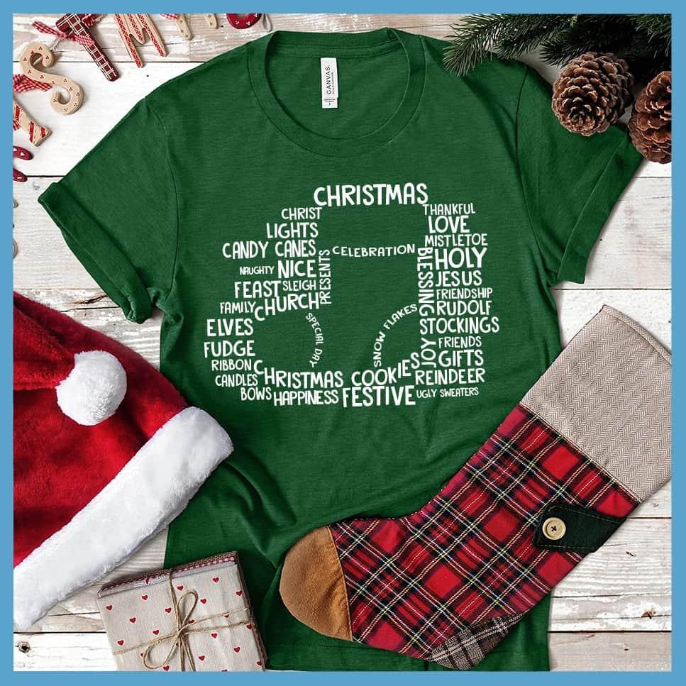 Stocking Christmas Collage T-Shirt - Brooke & Belle