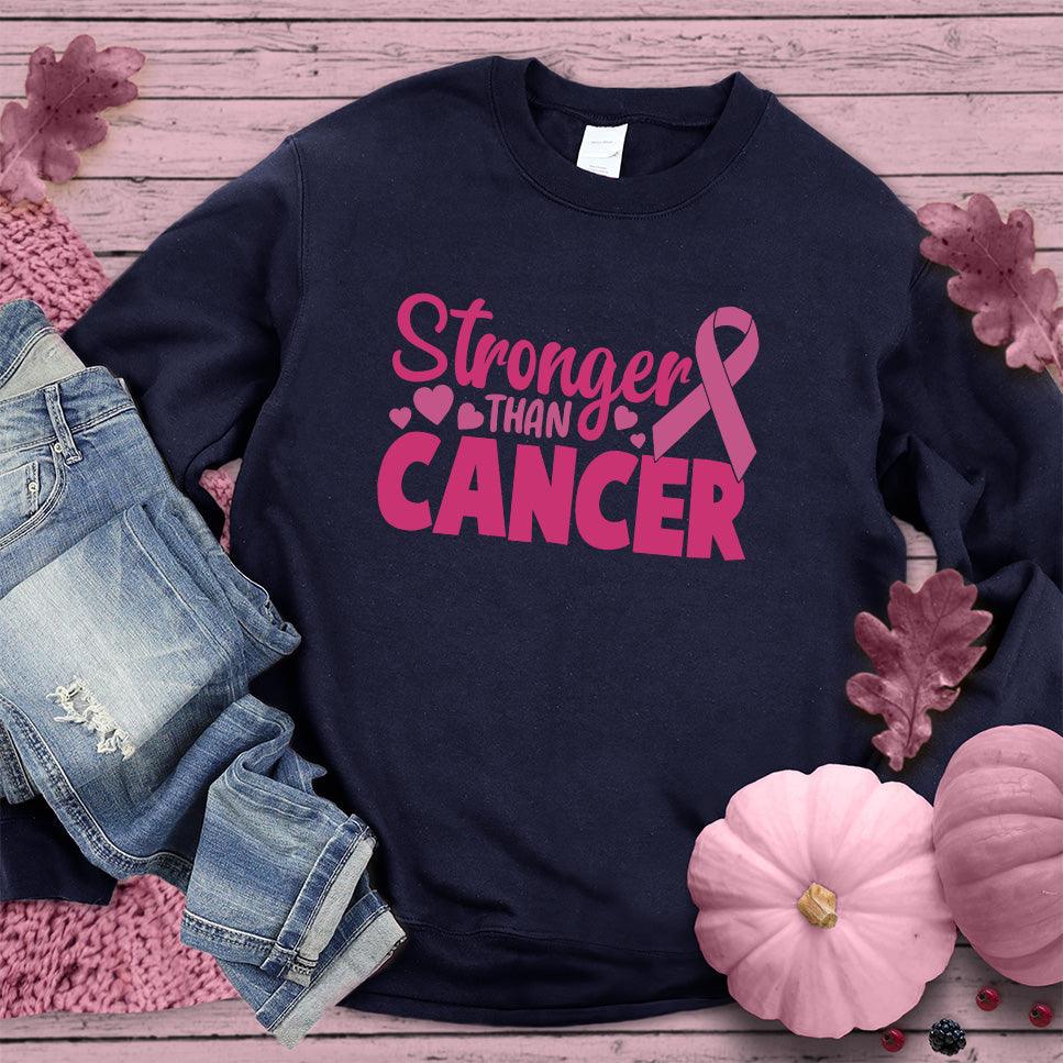Stronger Than Cancer Colored Edition Sweatshirt - Brooke & Belle