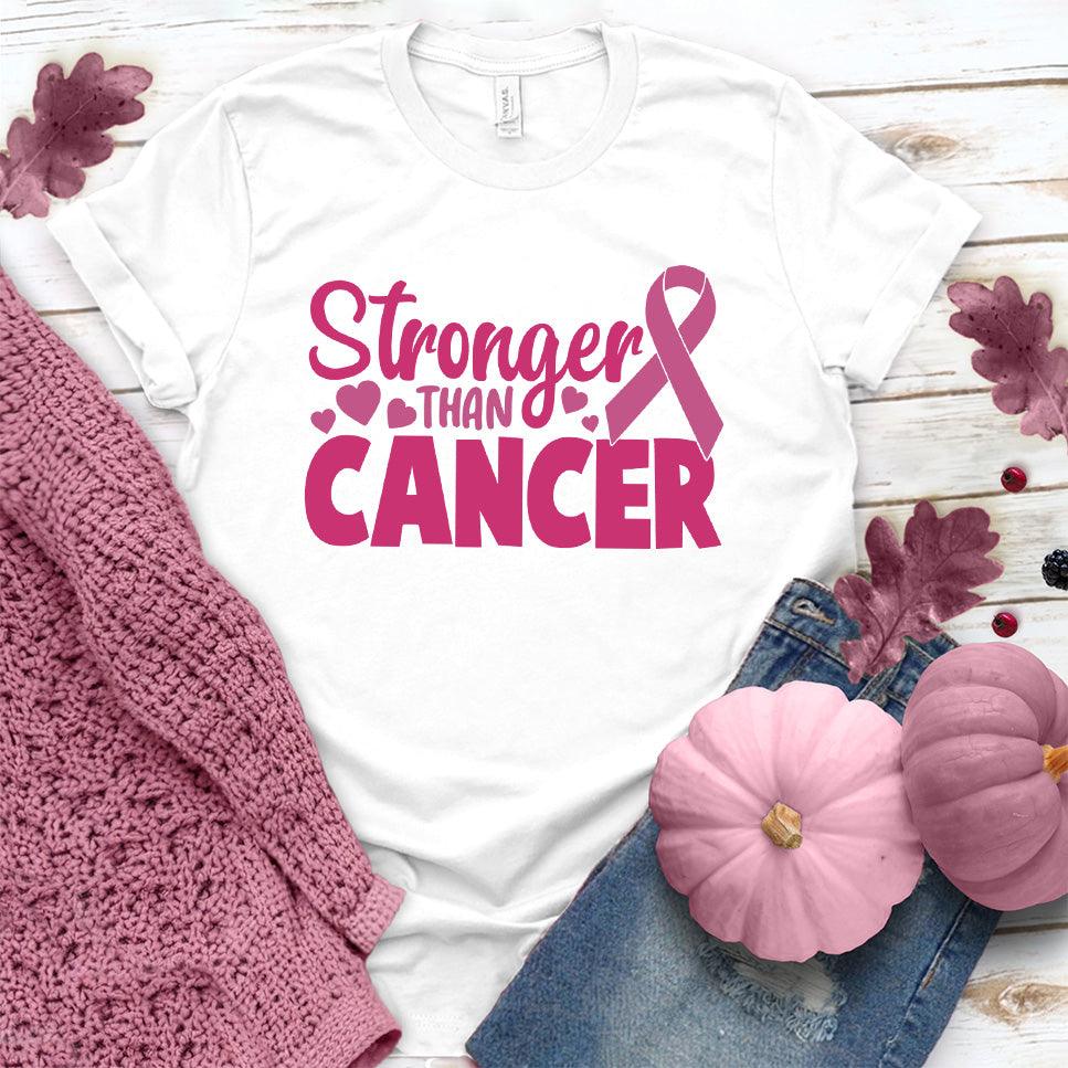 Stronger Than Cancer Colored Edition T-Shirt - Brooke & Belle